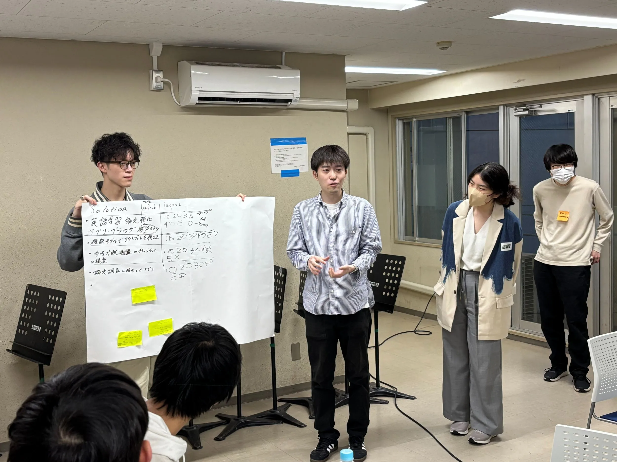 発表の様子